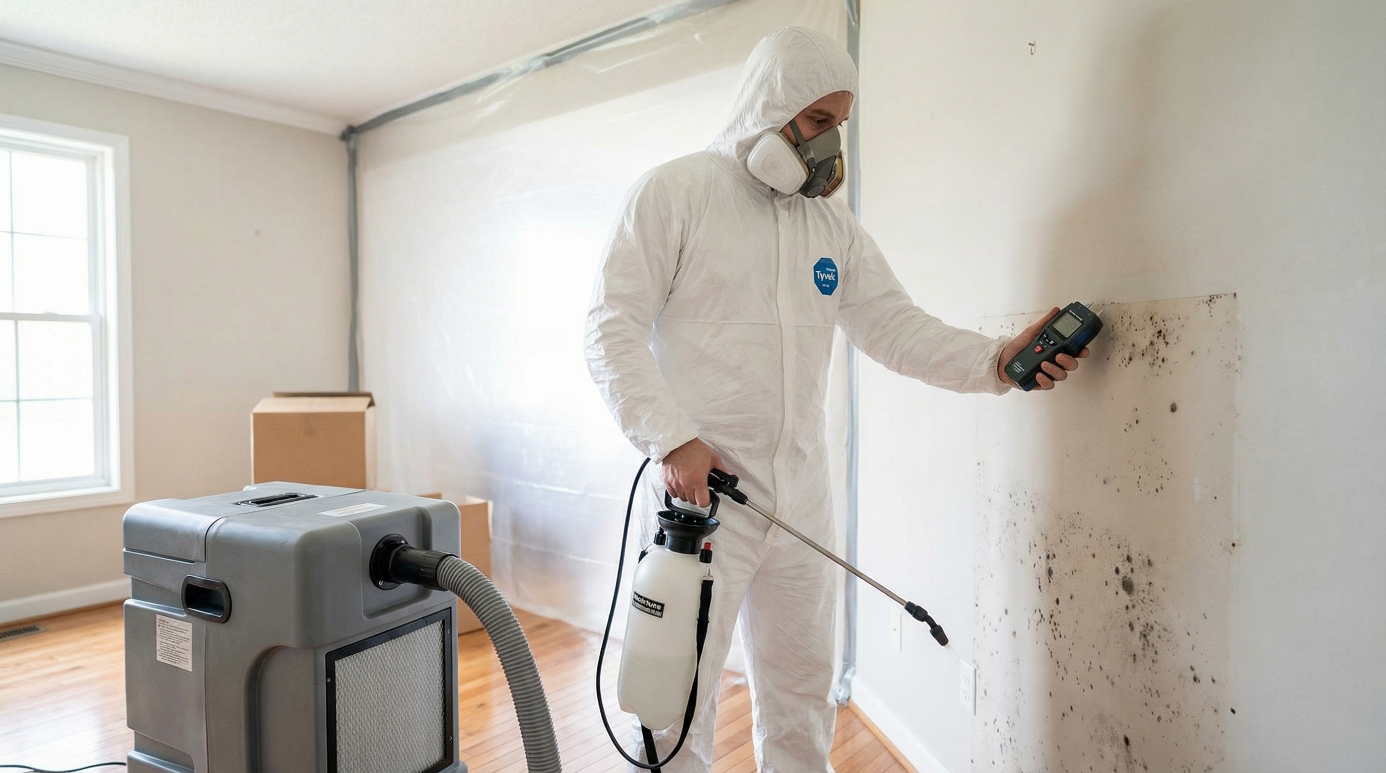 Professional mold remediation and inspection