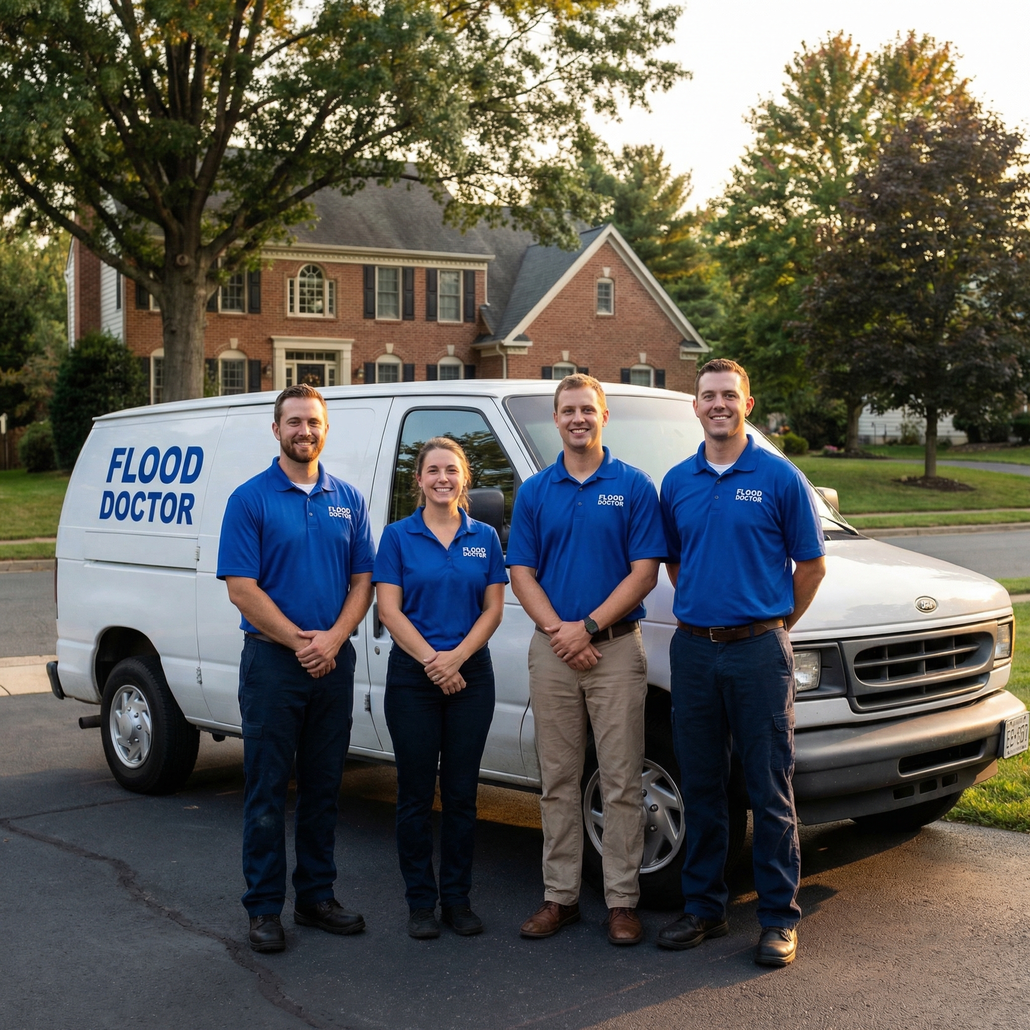 Flood Doctor restoration team in Northern Virginia